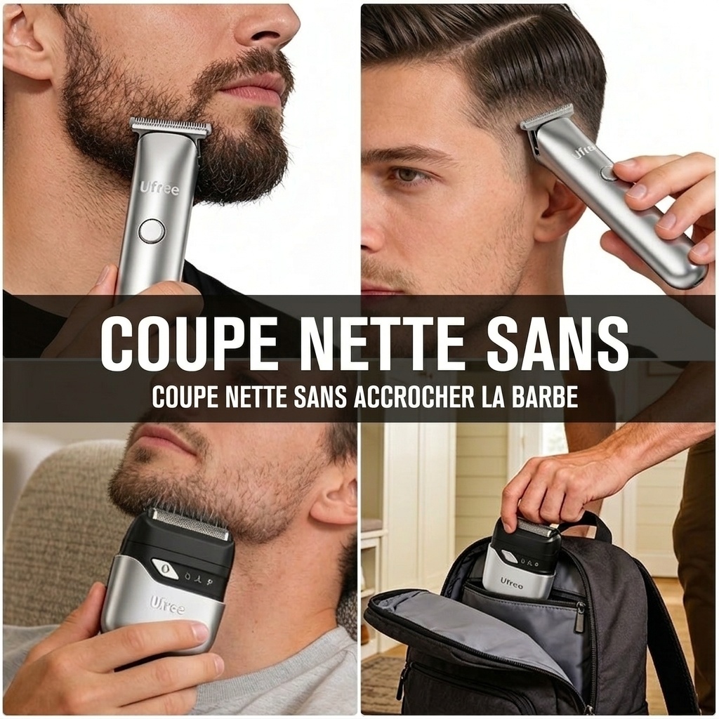 Kit tondeuse et rasoir électrique - Soin de précision