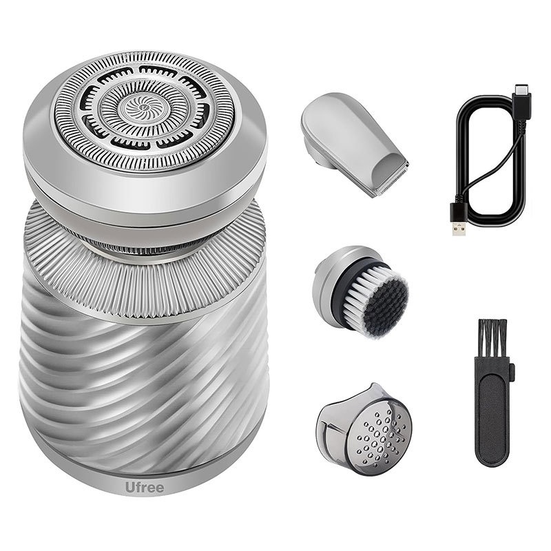 3-in-1 Electric Rotary Shaver & Trimmer Kit for Men