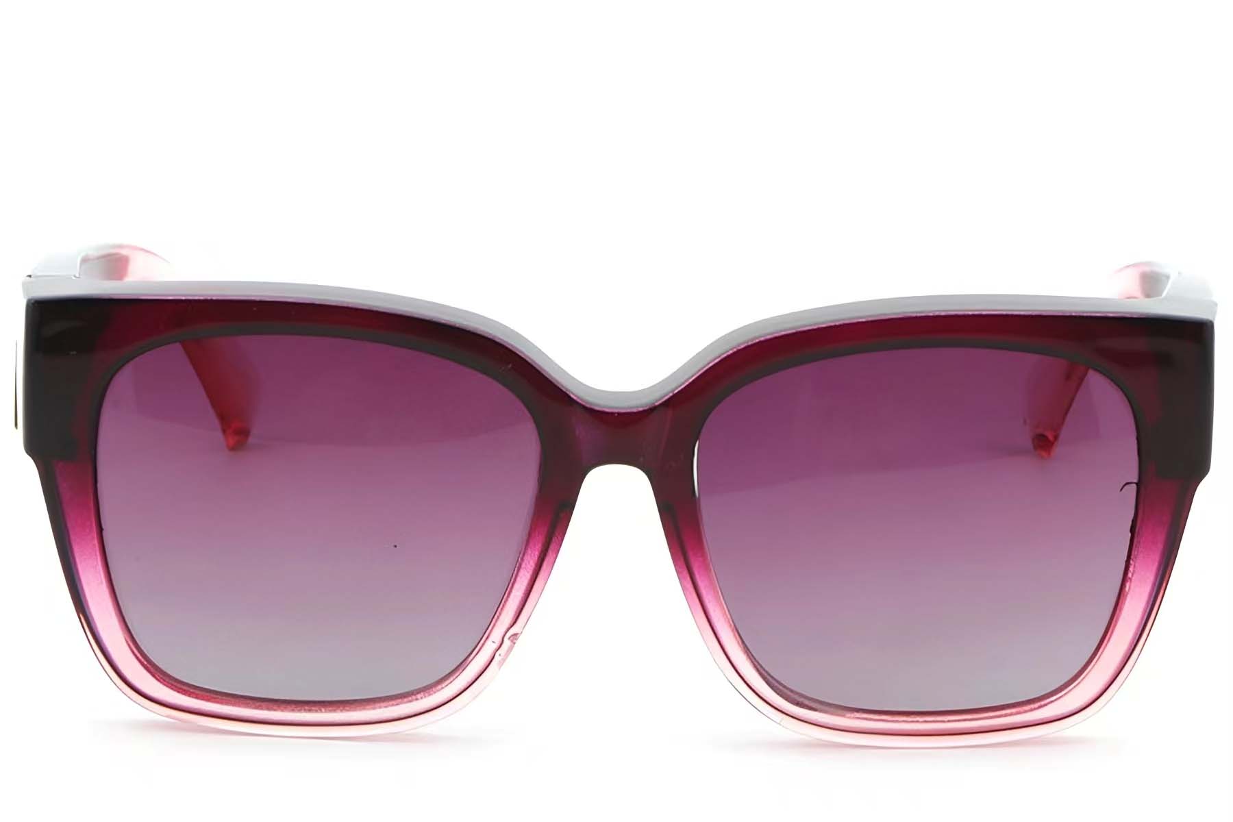 BS1725-0087_Purple_Rectangular_Plastic_Driving Sunglasses_front.jpg