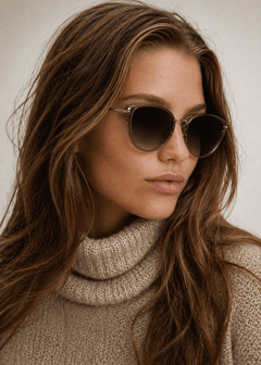 Butterfly Brown TR90 Sunglasses #BS0824-0028