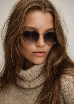 Butterfly Brown TR90 Sunglasses #BS0824-0028