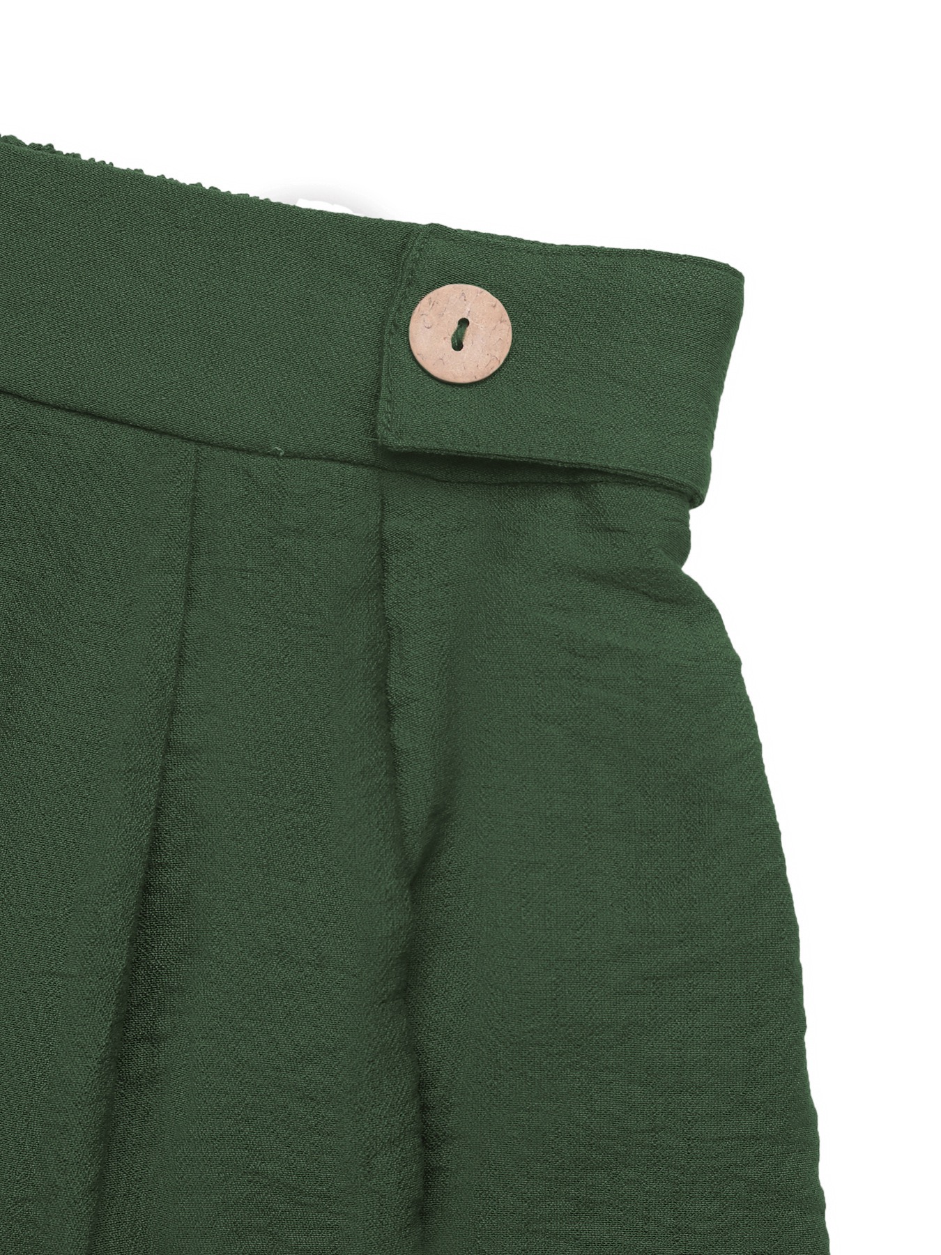 Short d'été amincissant à taille haute et jambes larges pour femme, avec poches