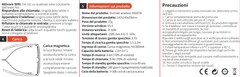 Occhiali intelligenti BL30 in plastica nera #BS705-0013