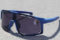 Geometric Blue Plastic Photochromic Glasses #BS1725-0069