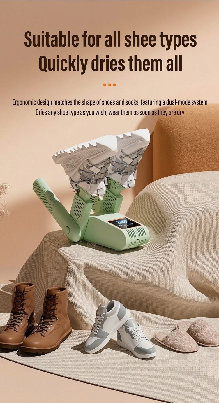Electric Foldable Shoe Dryer & Boot Warmer