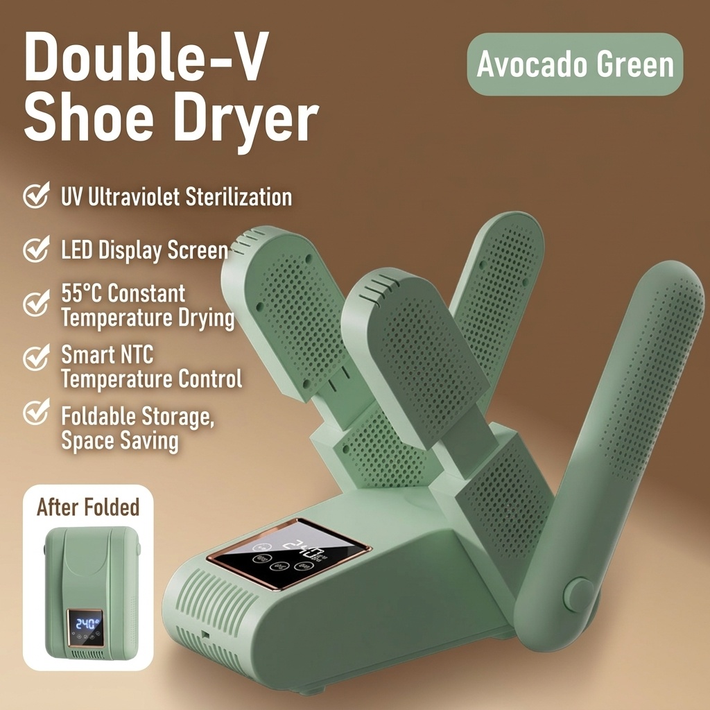 Electric Foldable Shoe Dryer & Boot Warmer