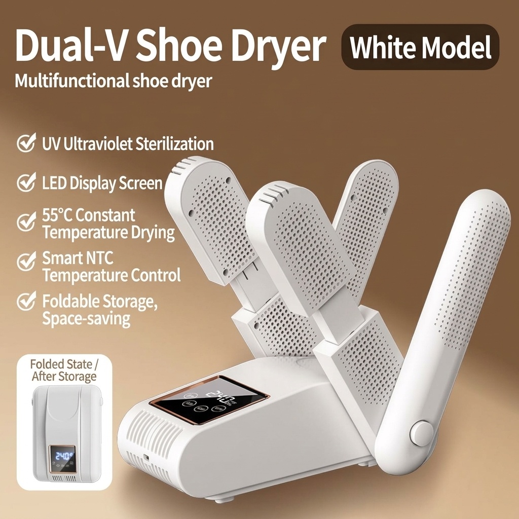 Electric Foldable Shoe Dryer & Boot Warmer