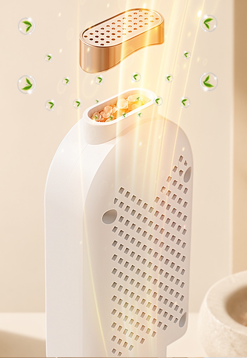 Electric Folding Multi-Arm Shoe Dryer with Digital Display
