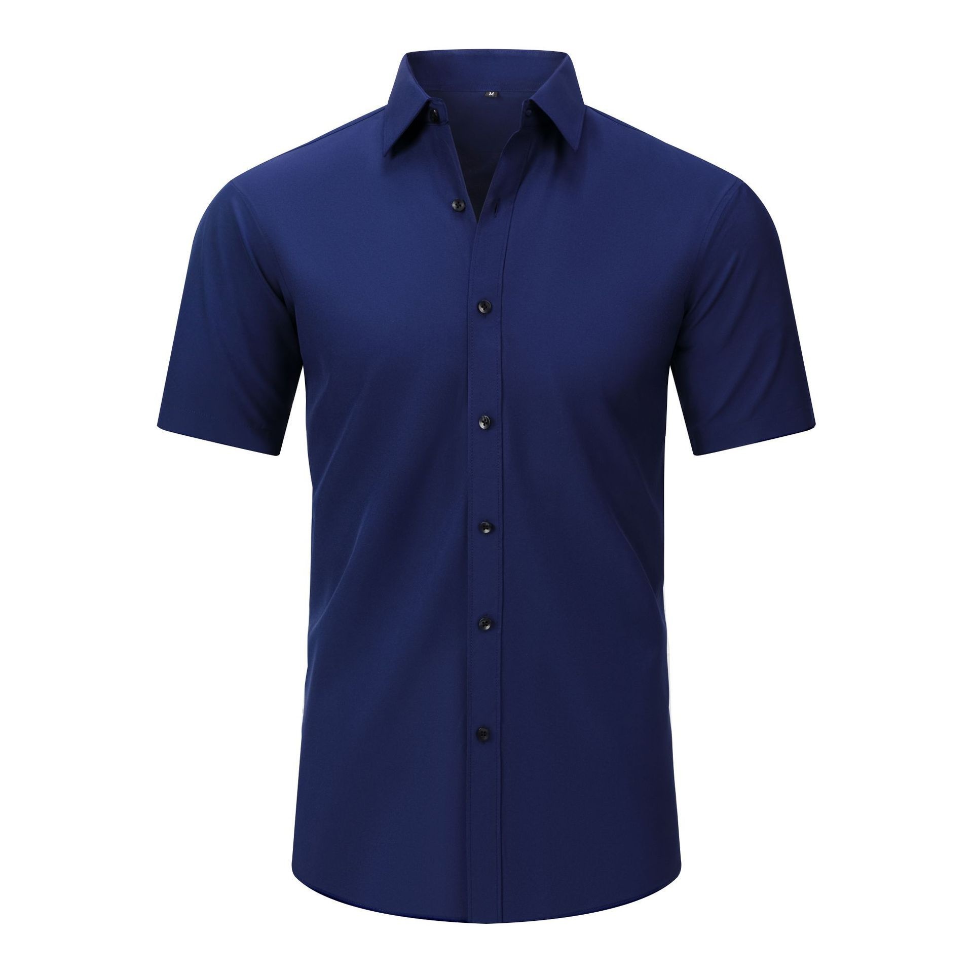 Camisa de manga corta resistente a las arrugas para hombre.