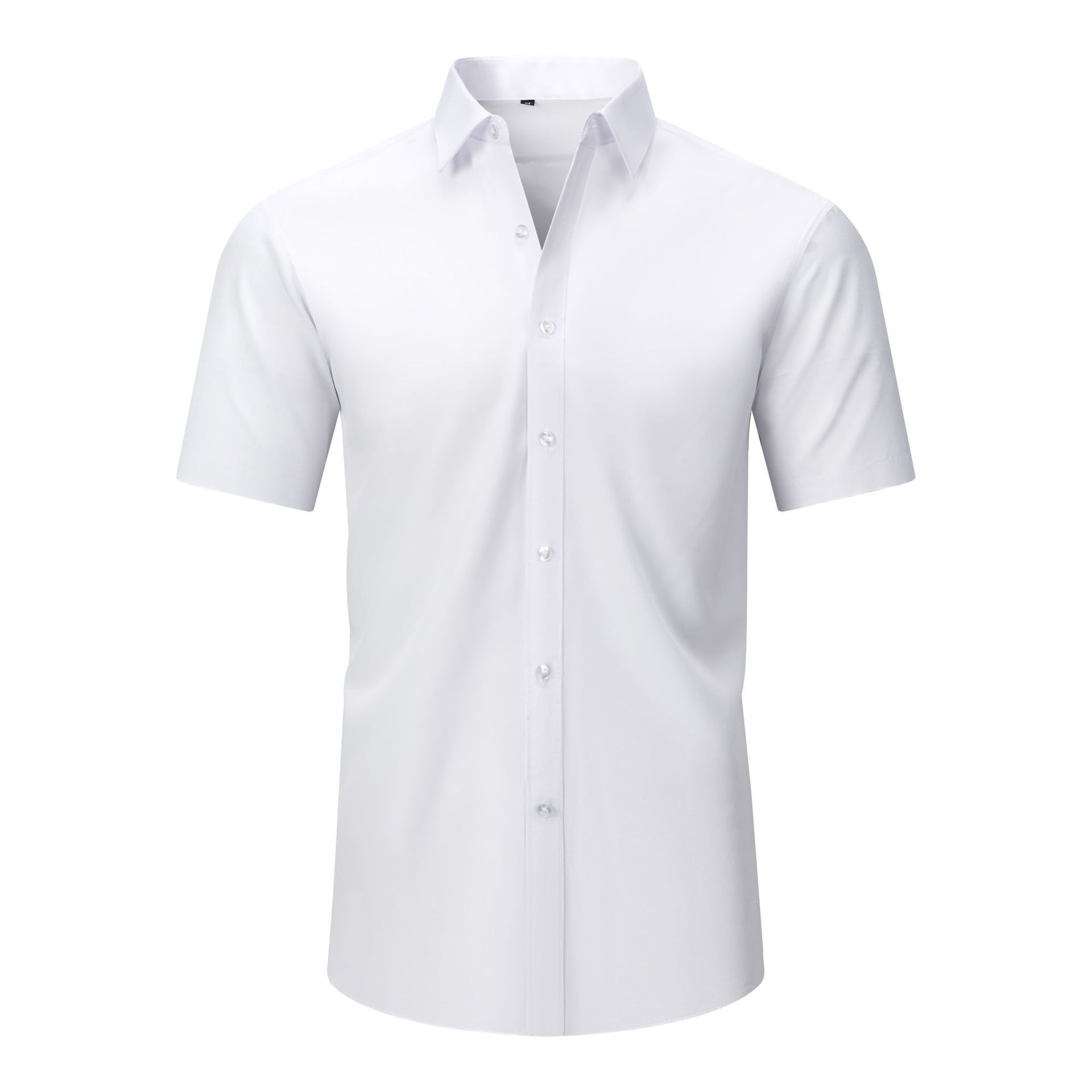 Camisa de manga corta resistente a las arrugas para hombre.