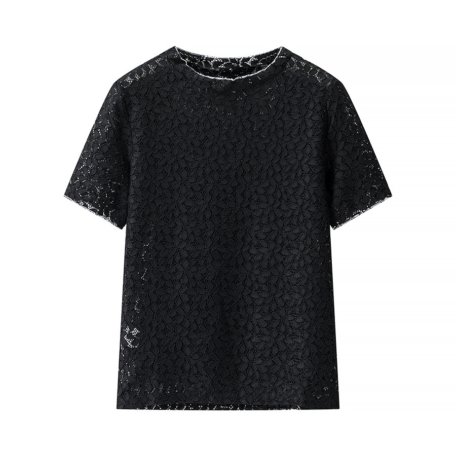 Women's Crochet Knit Top - Elegant & Lightweight KUN-00005