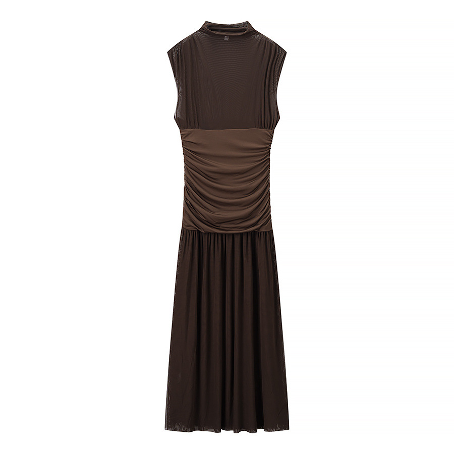 Mesh-Kleid, klassisch, modisch, Damen KUN-00102