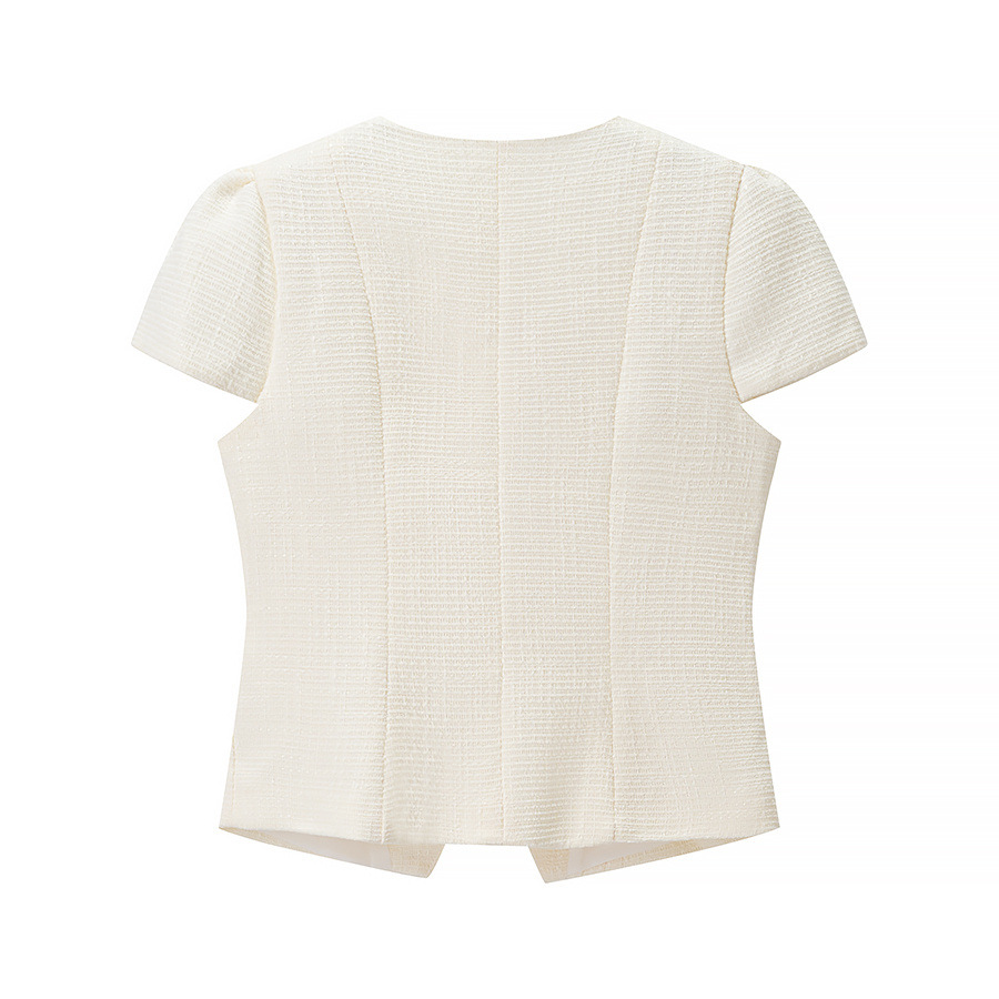 Conjunto de falda floral de dos piezas - Corte ajustado y elegante KUN-00061