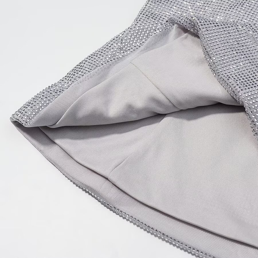 Women's Rhinestone Top - Elegant & Versatile KUN-00080