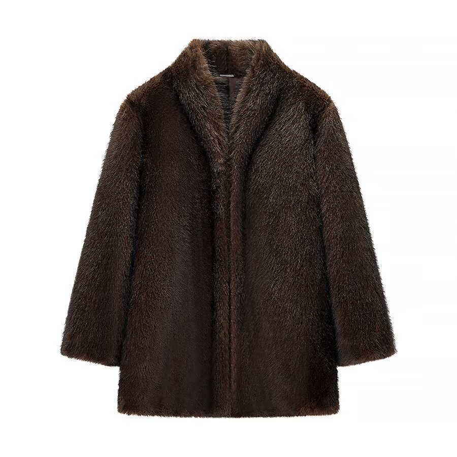 Fleece Jacket Stylish Casual Outwear KUN-00149