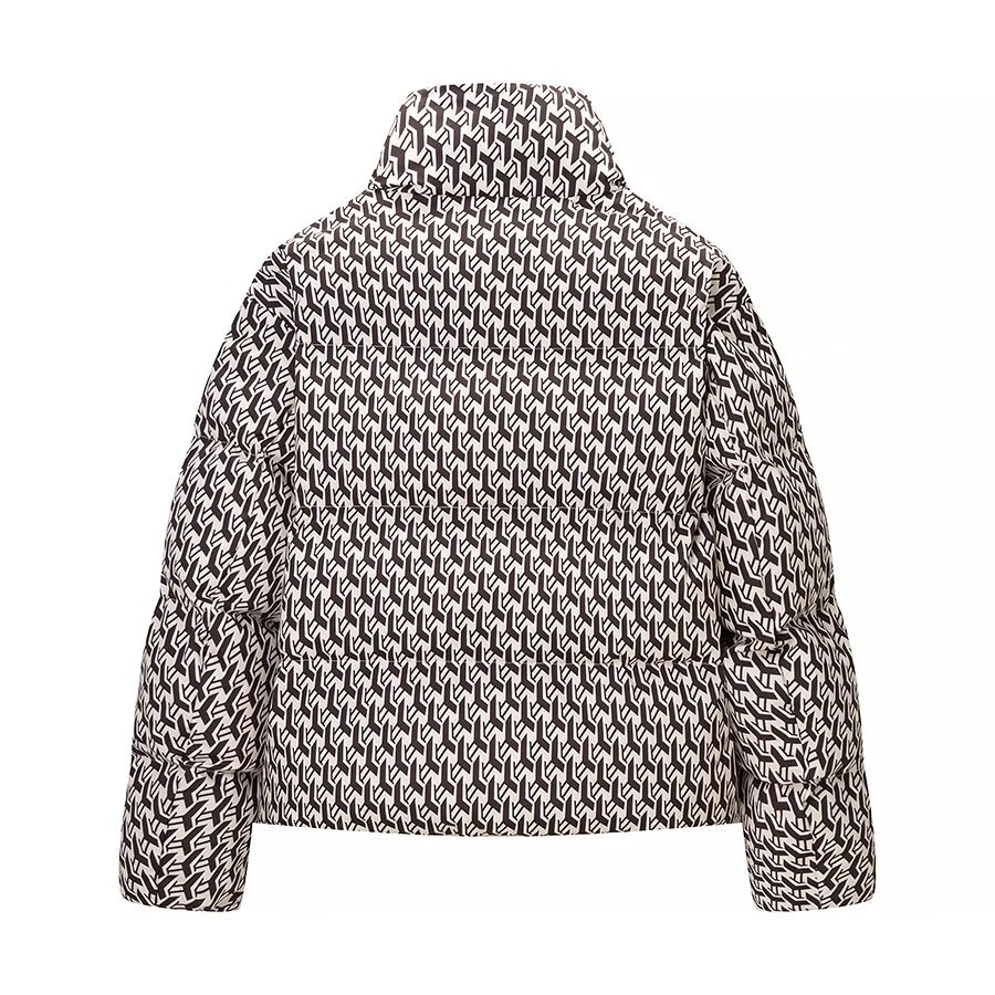 Women's Padded Cotton Jacket Floral Print Stylish KUN-00007