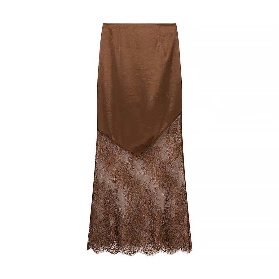 Lace Midi Dress Elegant Sexy Fashionable KUN-00001