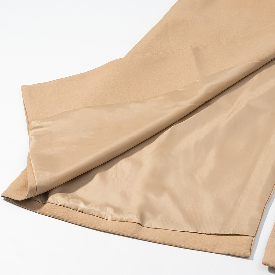 Dames lange jas, klassieke modieuze bovenkleding KUN-00039