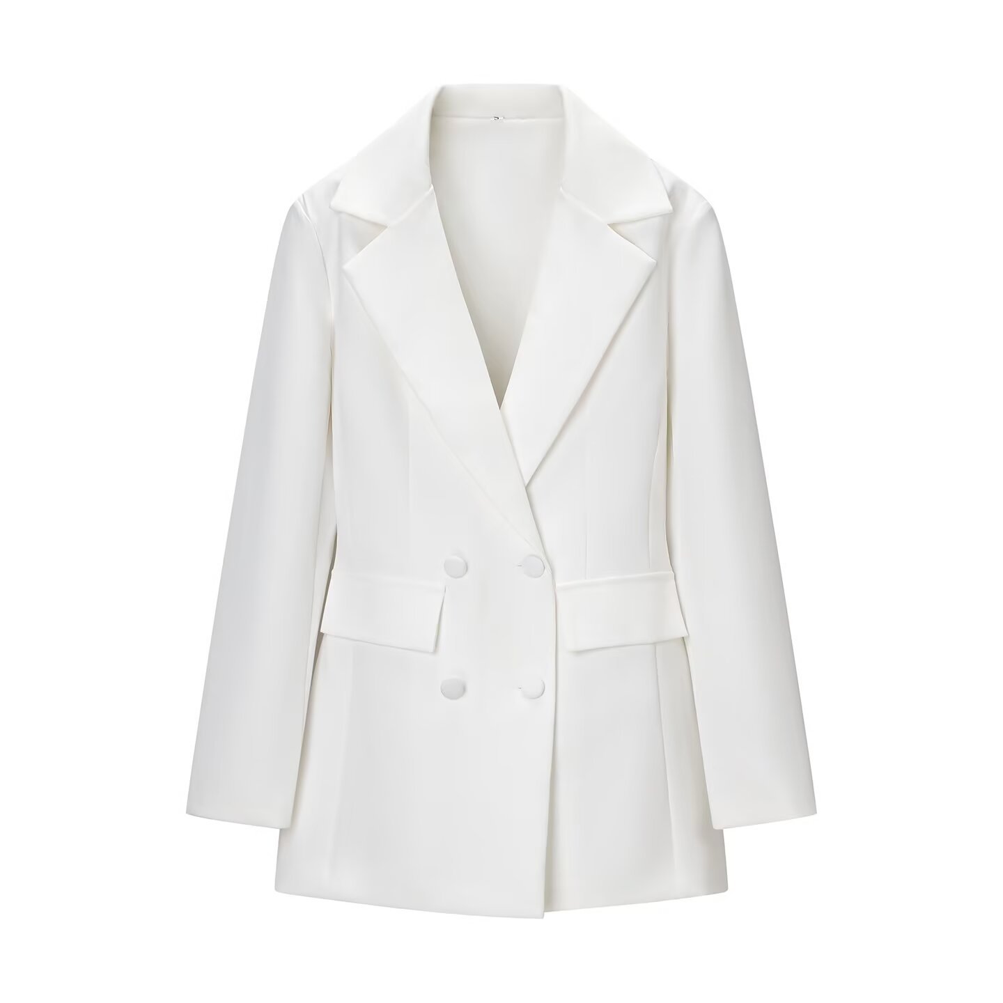 Vestido mini floral para mujer - Cuello en V profundo, manga larga KUN-00052