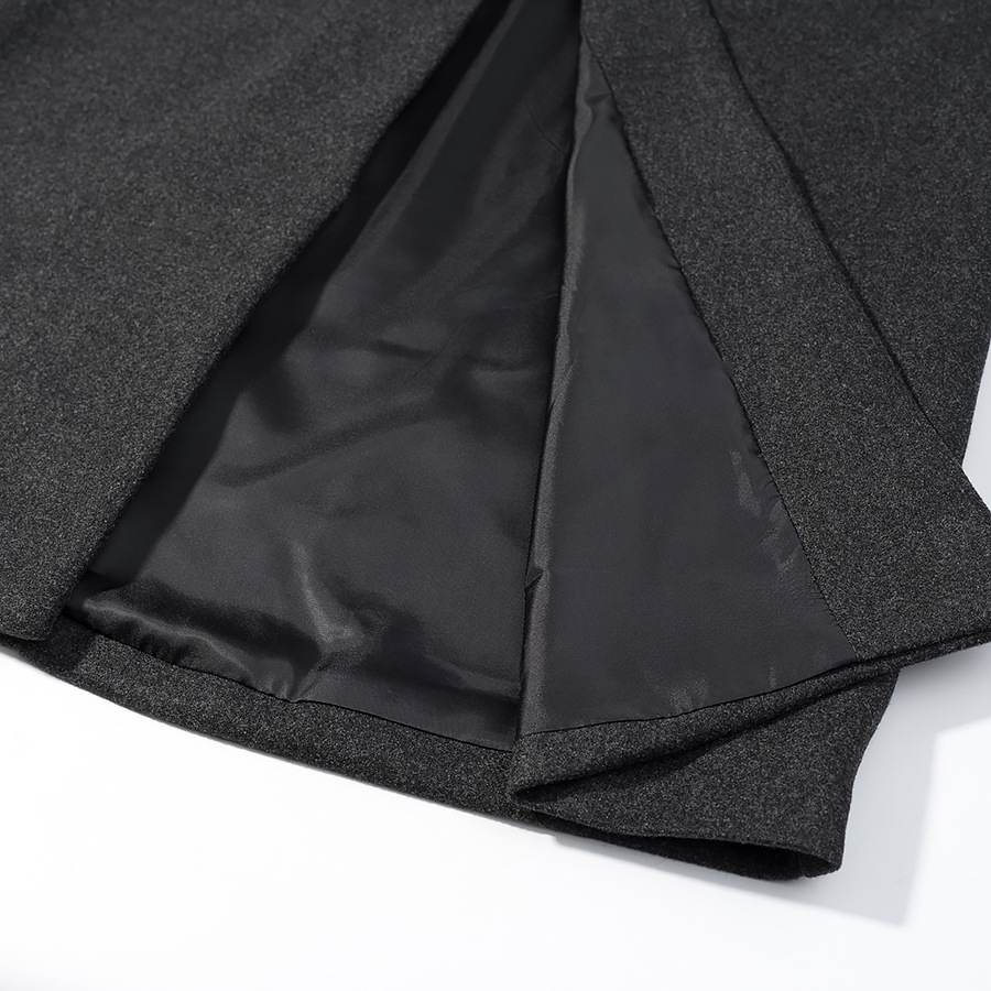 Overjas van wolmix - Stijlvolle halflange bovenkleding KUN-00002