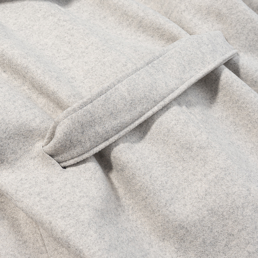 Wollen jas met capuchon - Damesjas in Europese stijl KUN-00034