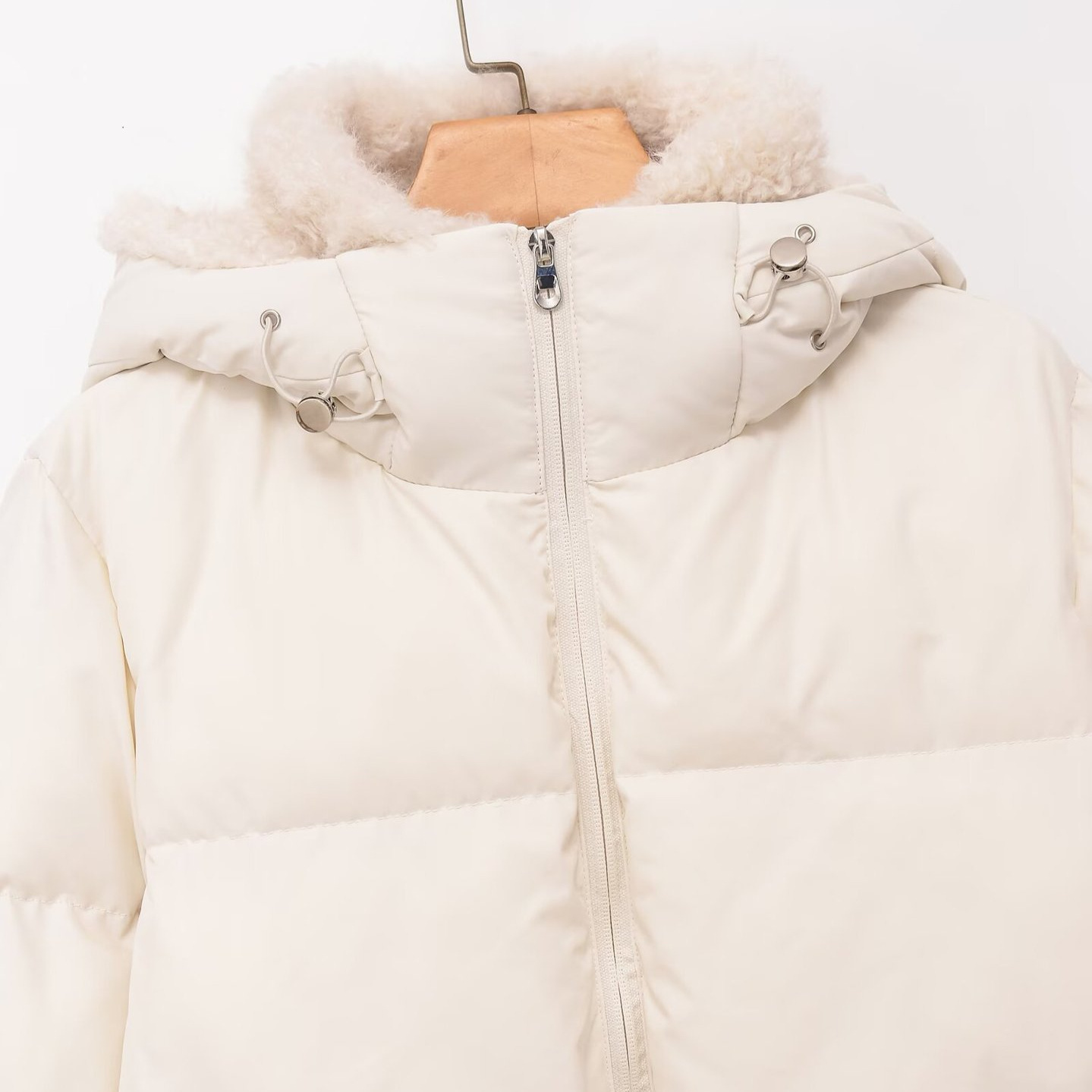 Fleece Hooded Jacket Women's Cotton Coat Outerwear KUN-00028