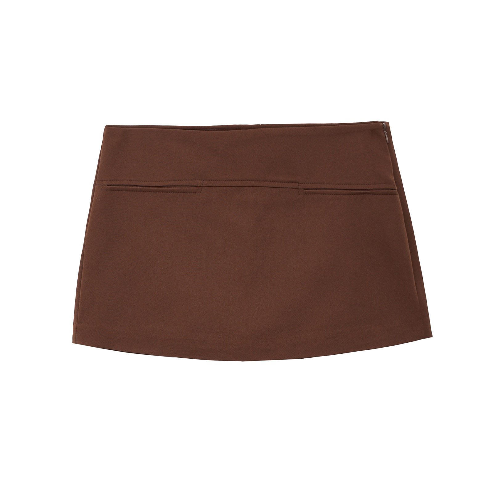 Women's Leopard Print Brown Skirt - Versatile Midi KUN-00011