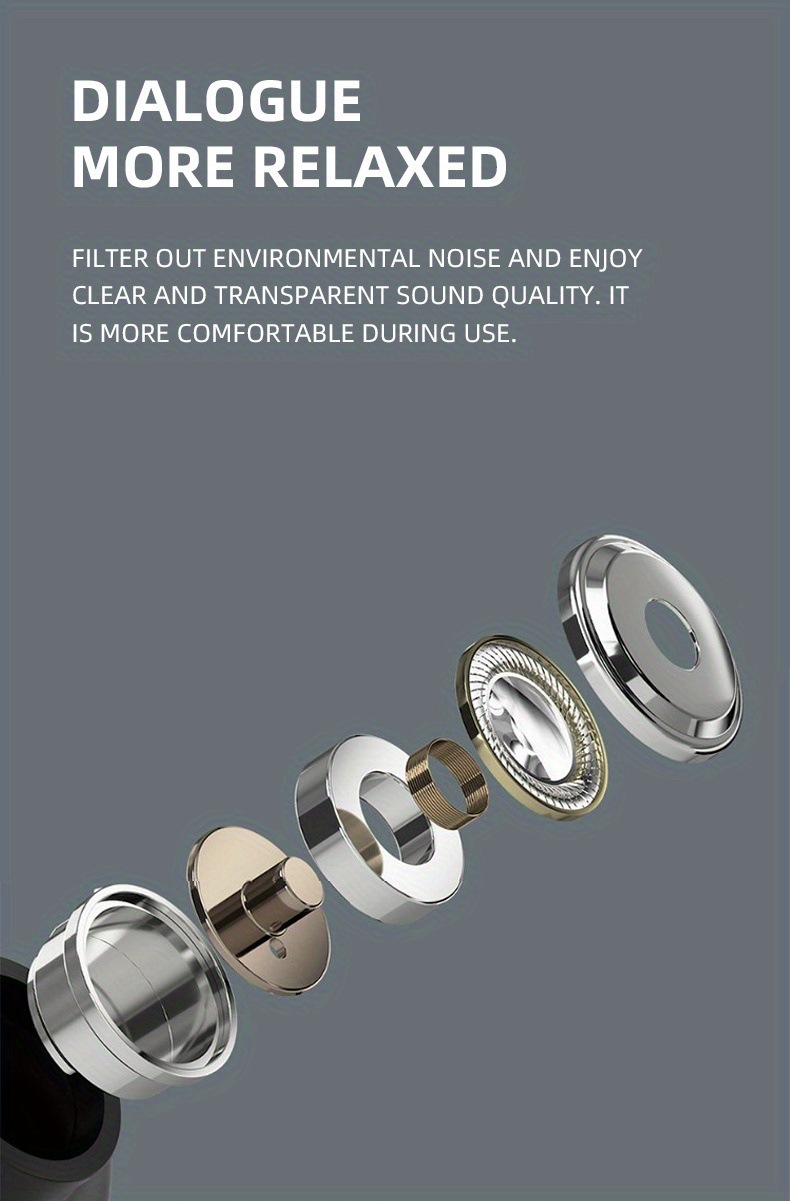 K-81 Black Rechargeable Hearing Aid Large Button Noise Reduction #26240012