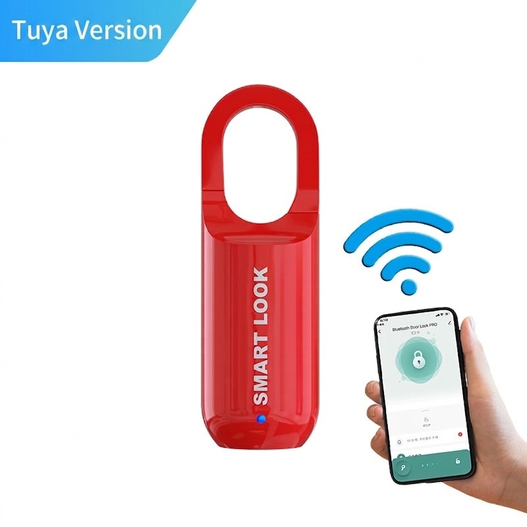 Smart Fingerprint Padlock, Biometric Keyless Entry, 0.3s Fast Unlock, USB Rechargeable Security Lock for Gym Locker, Backpack, Suitcase, Zinc Alloy