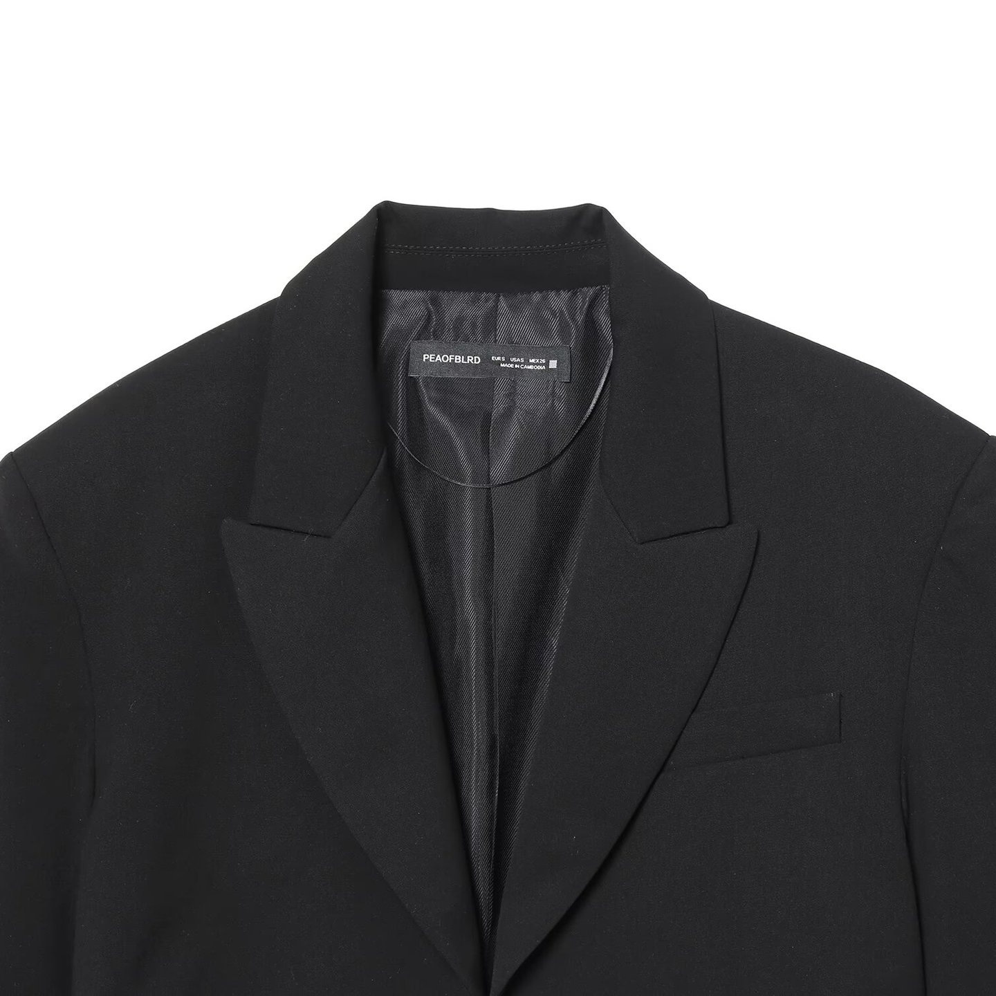 Blazer corto da donna - Giacca con spalline alla moda KUN-00006