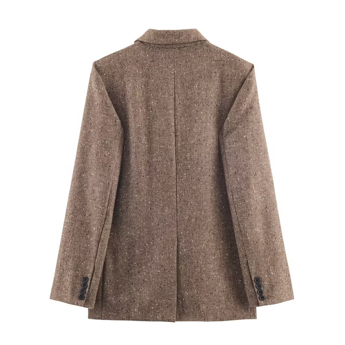 Blazer da donna a spina di pesce - Elegante e casual KUN-00011