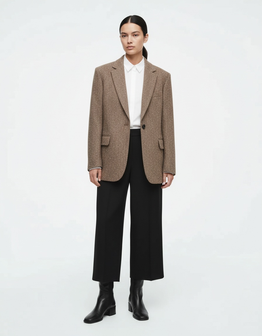 Blazer da donna a spina di pesce - Elegante e casual KUN-00011