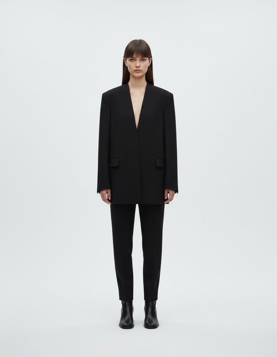 Blazer Dress Wrap Casual Suit - Trendy Chic European Style KUN-00014