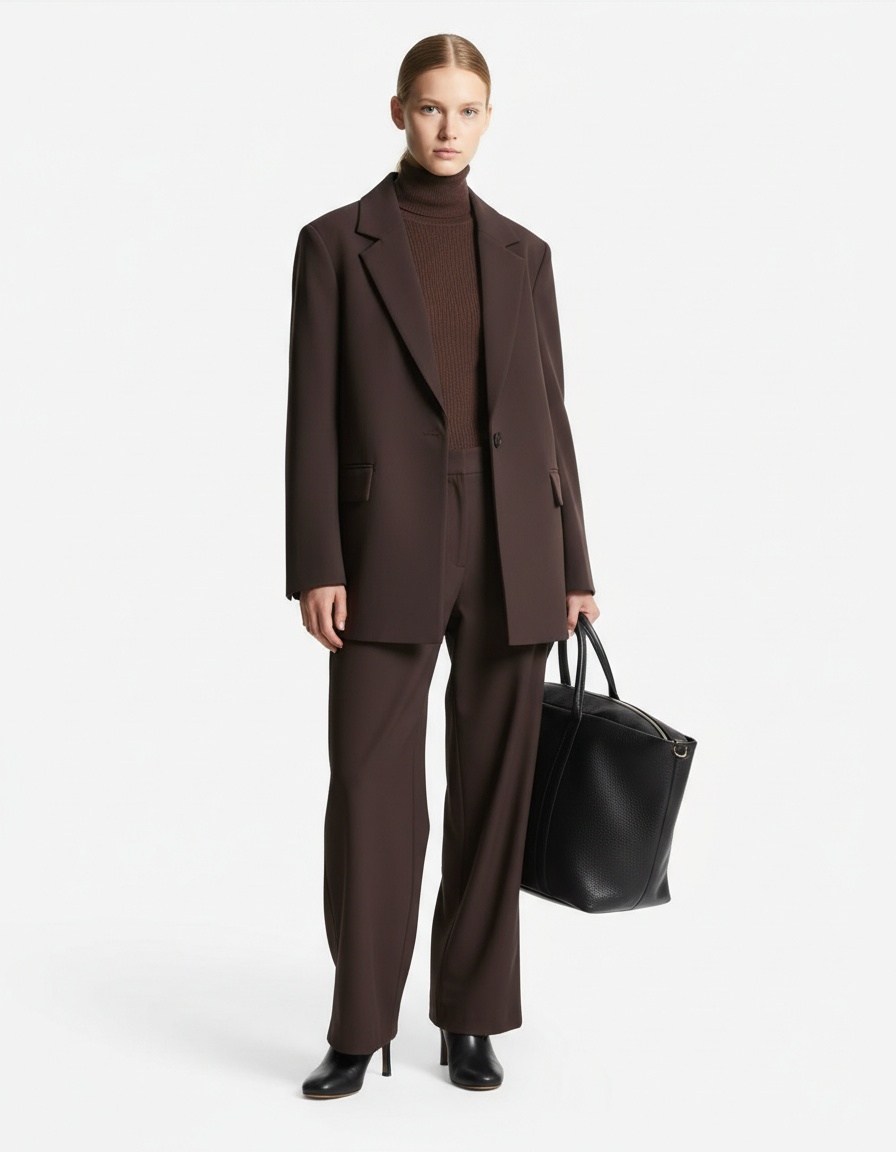 Blazer doppiopetto da donna - Vestibilità oversize di tendenza KUN-00032