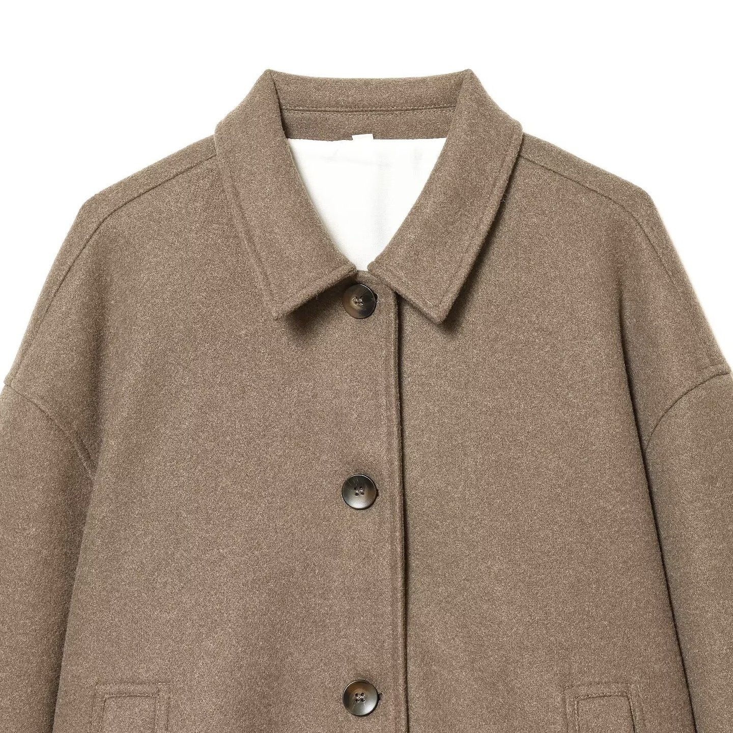 Cappotto corto in misto lana - Moda stile europeo KUN-00005