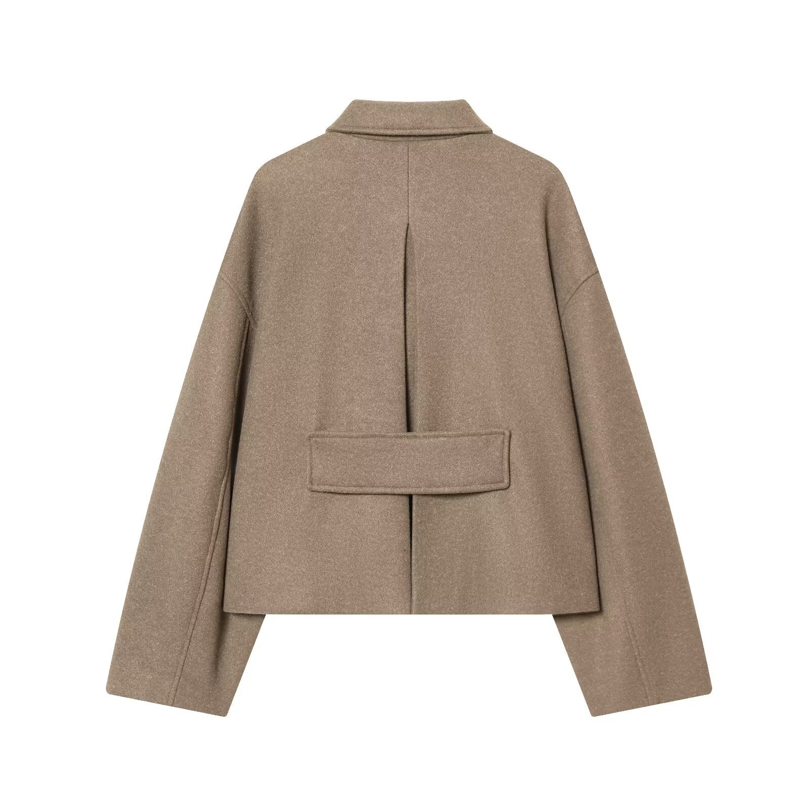 Cappotto corto in misto lana - Moda stile europeo KUN-00005