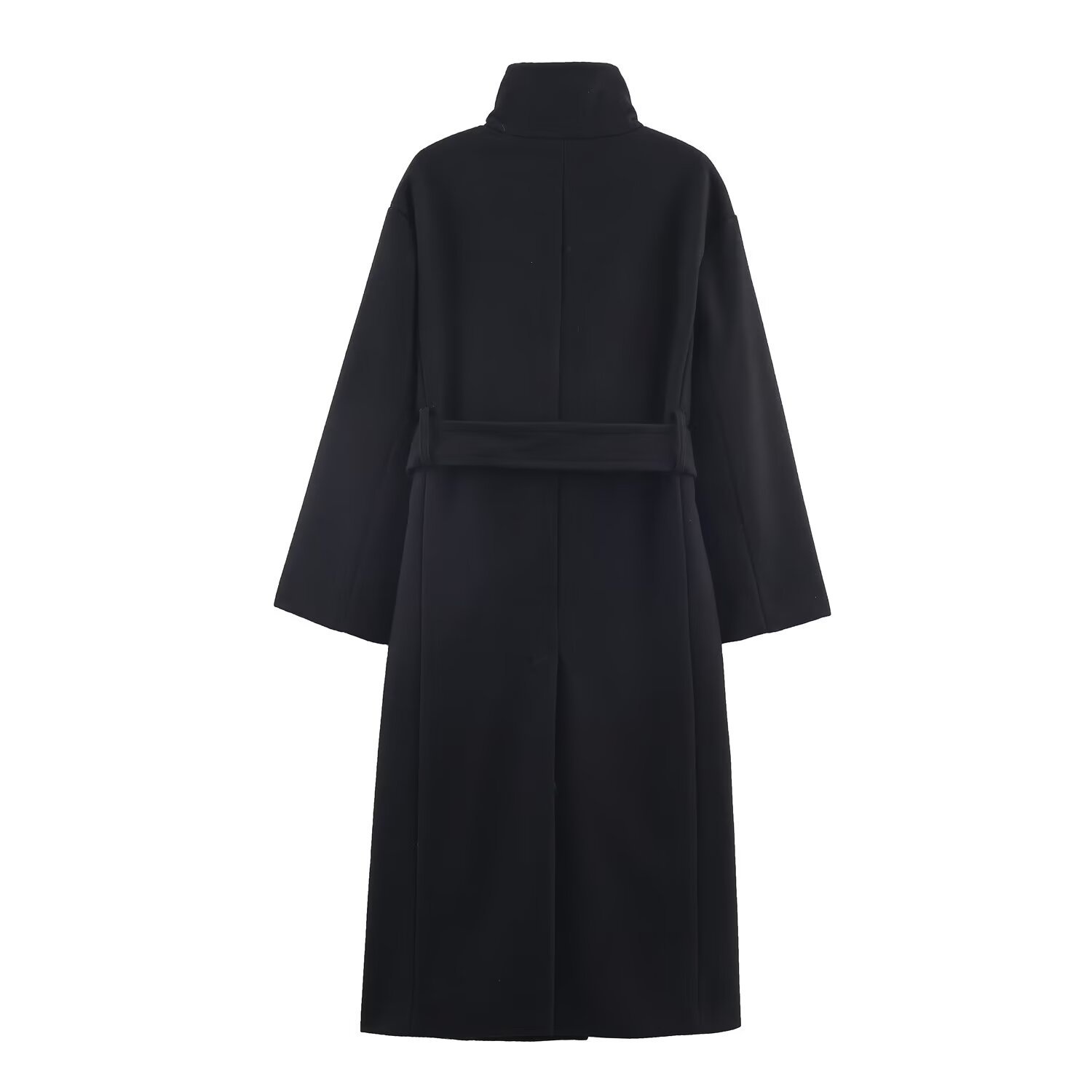 Cappotto da donna oversize a collo alto, capospalla casual e alla moda KUN-00007