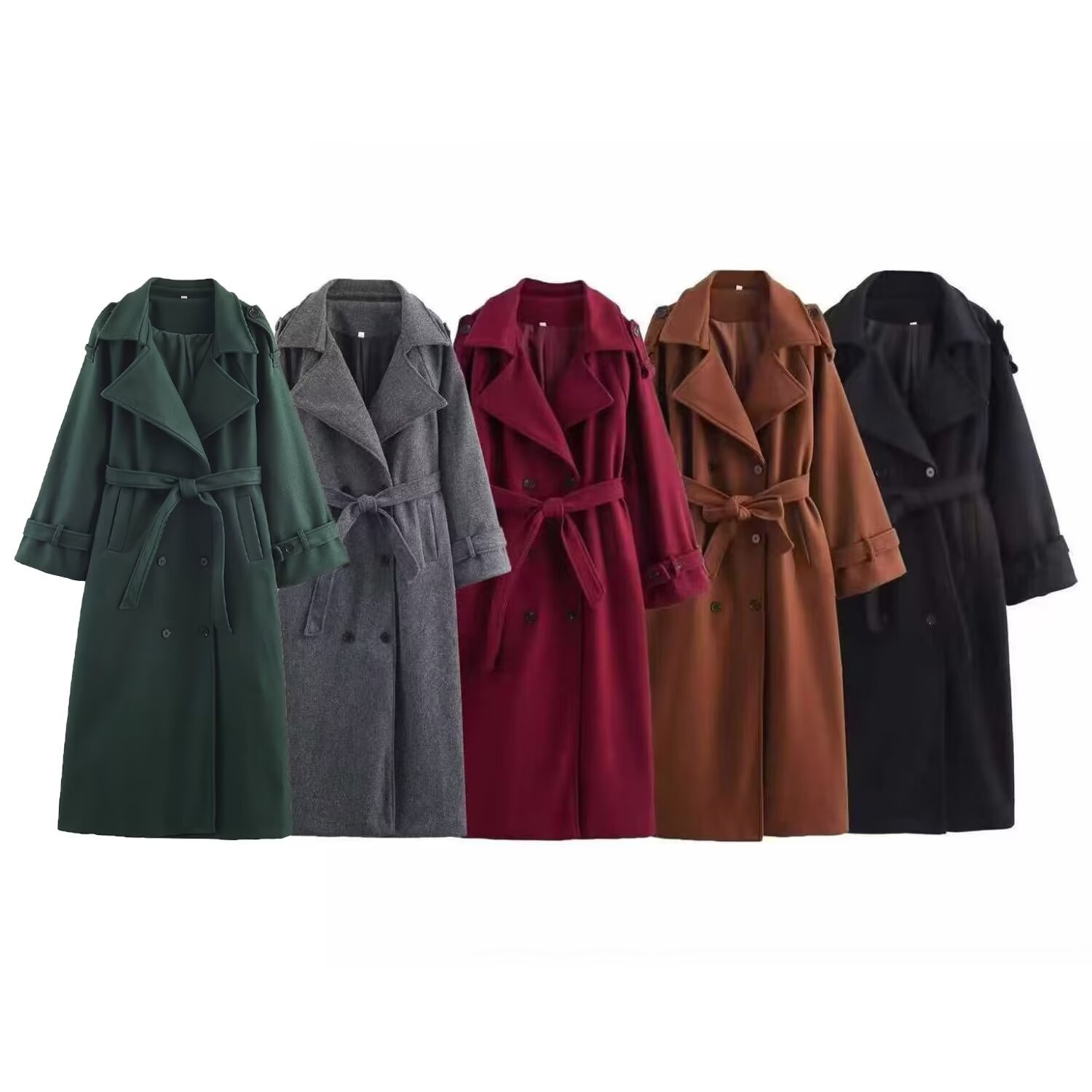 Cappotto da donna in misto lana - Elegante cappotto casual KUN-00012