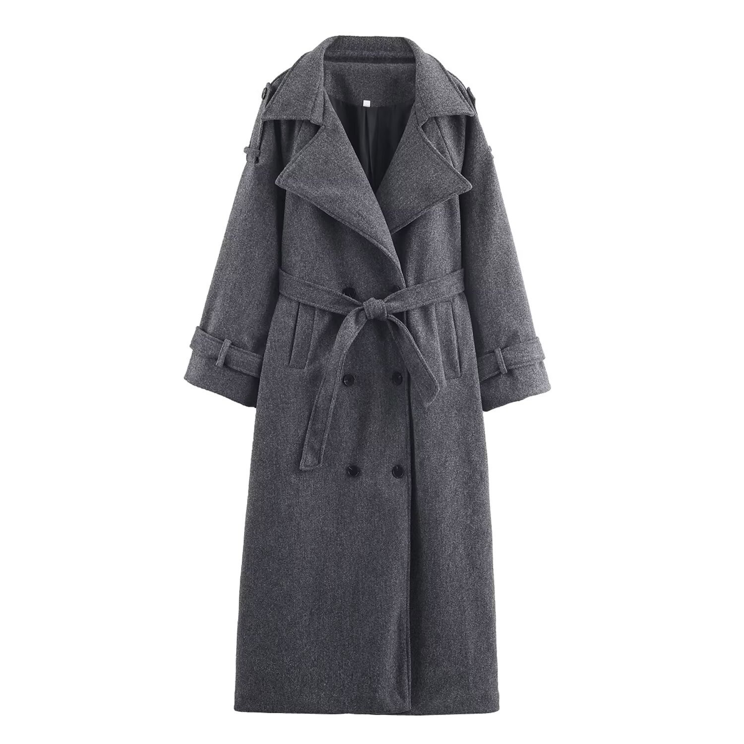 Cappotto da donna in misto lana - Elegante cappotto casual KUN-00012