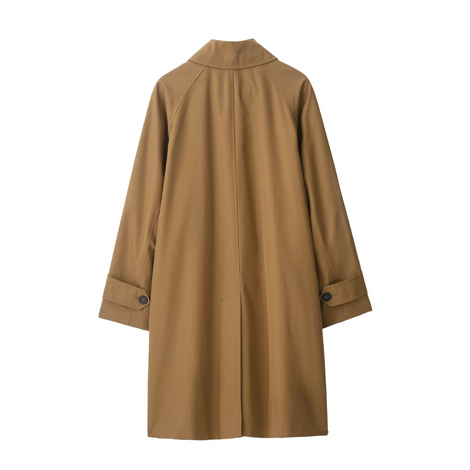 Trench da donna di media lunghezza, elegante e casual, capospalla KUN-00017