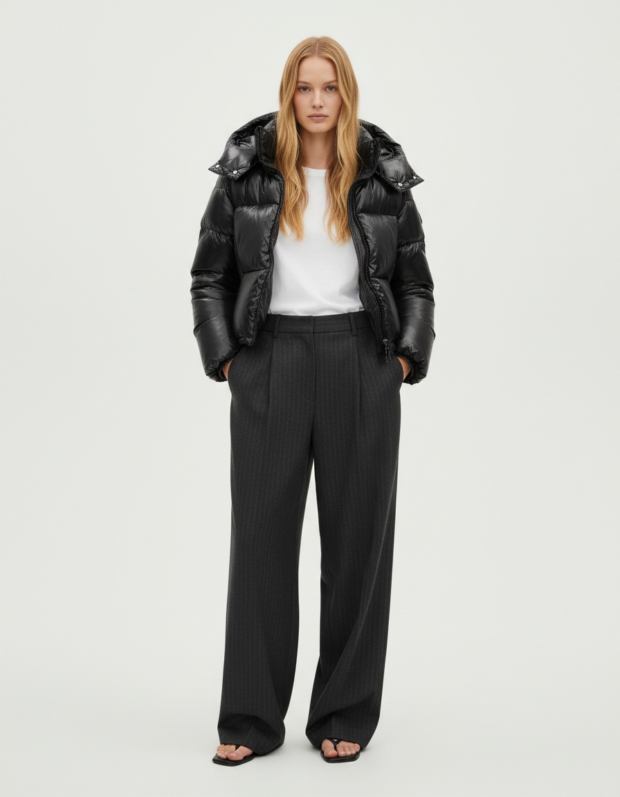 Giacca imbottita da donna - Elegante e classica KUN-00024