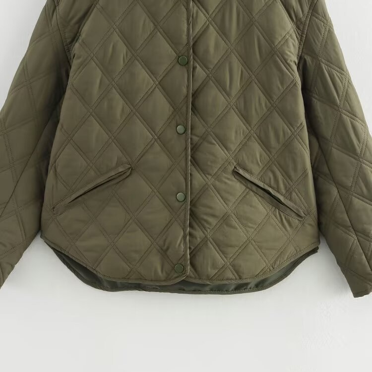 Giacca da donna in cotone con cappuccio - Elegante e versatile KUN-00046