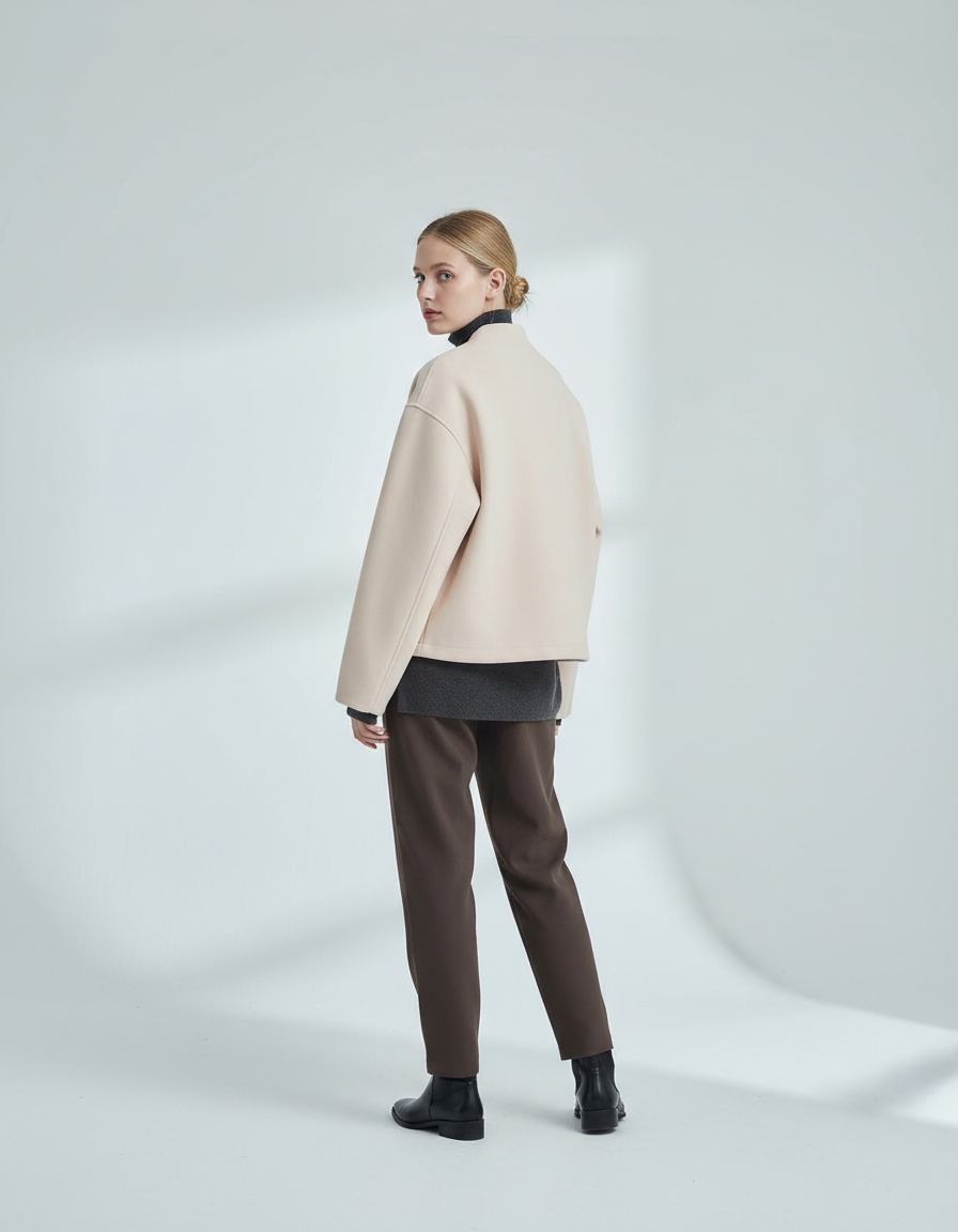 Giacca da aviatore da donna morbida - Casual Chic KUN-00064