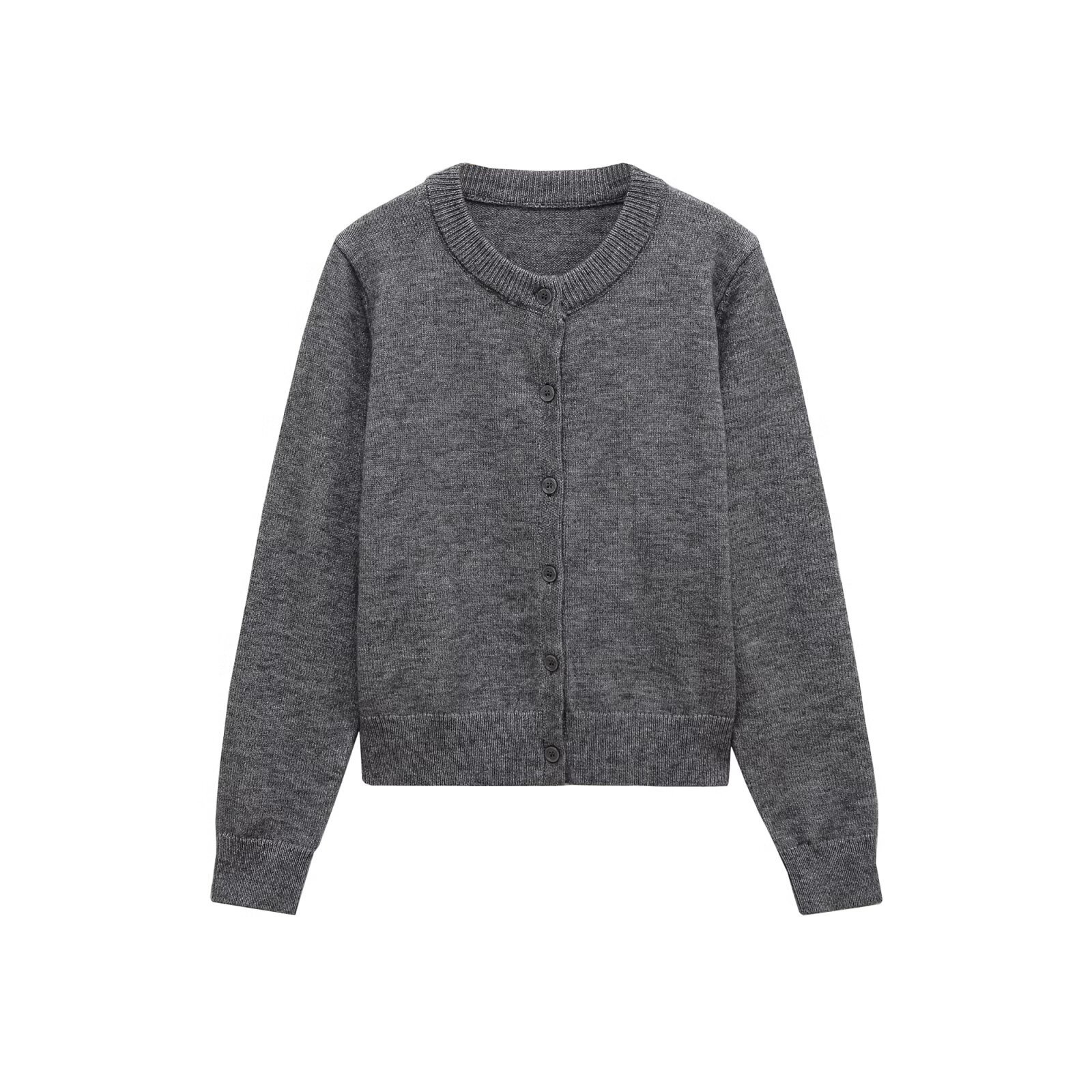 Cappotto da donna in misto lana - Elegante capospalla con scollo rotondo KUN-00066