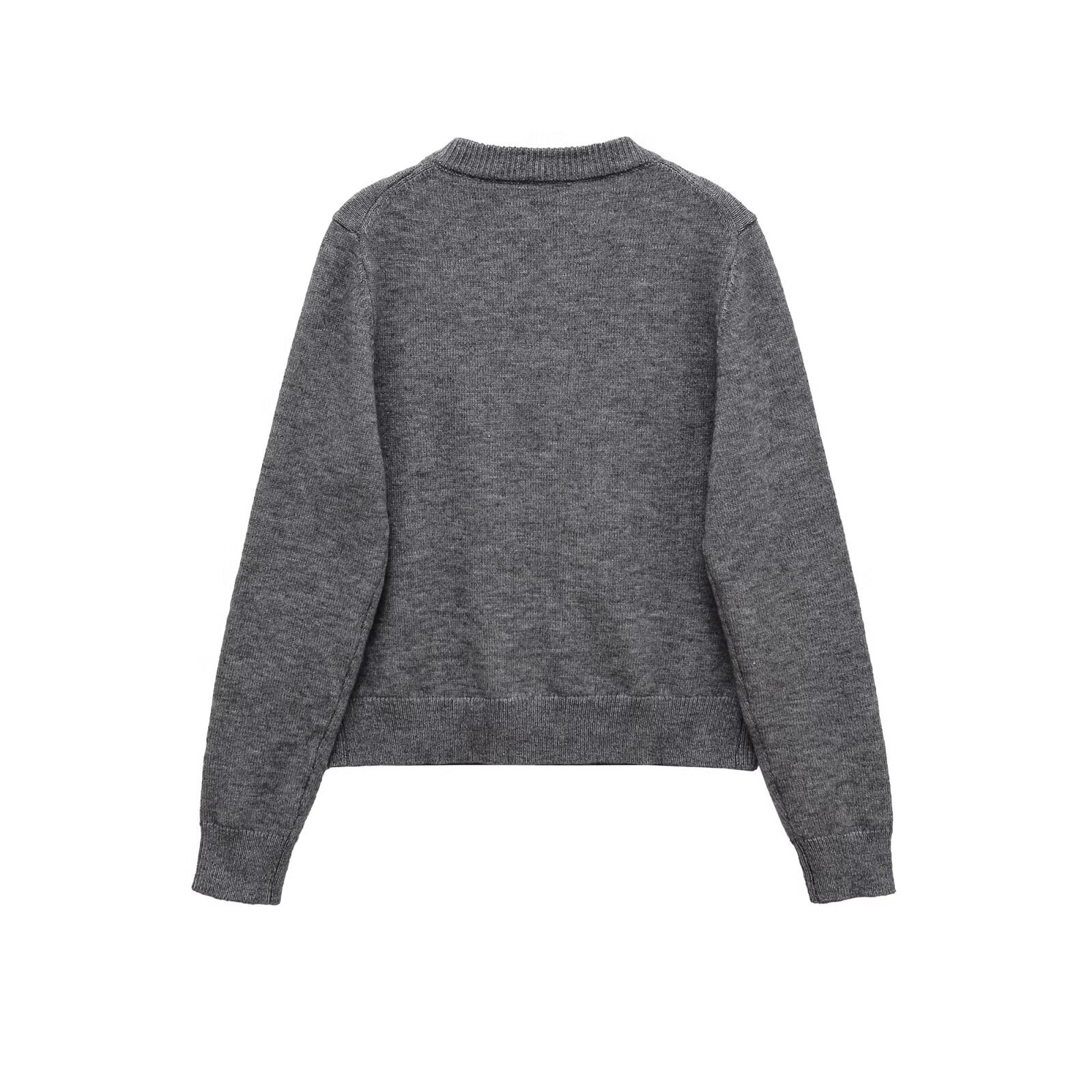 Cappotto da donna in misto lana - Elegante capospalla con scollo rotondo KUN-00066