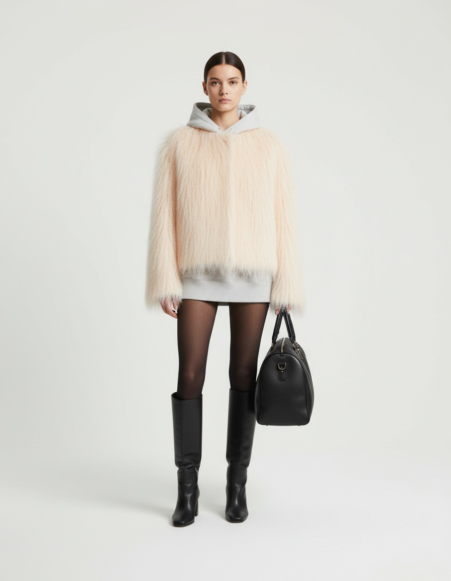 Giacca di jeans con frange da donna, trendy, casual e versatile KUN-00071