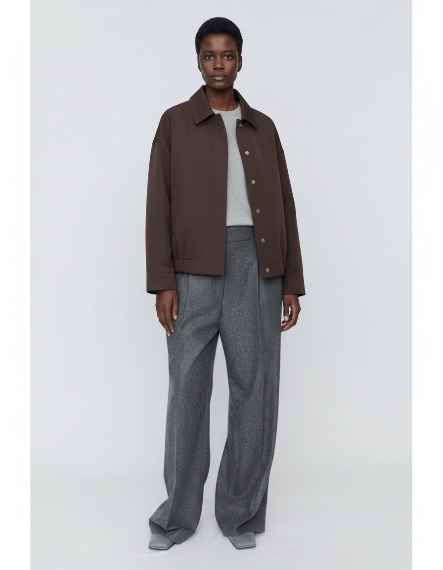 Giacca casual da donna con tasche KUN-00078