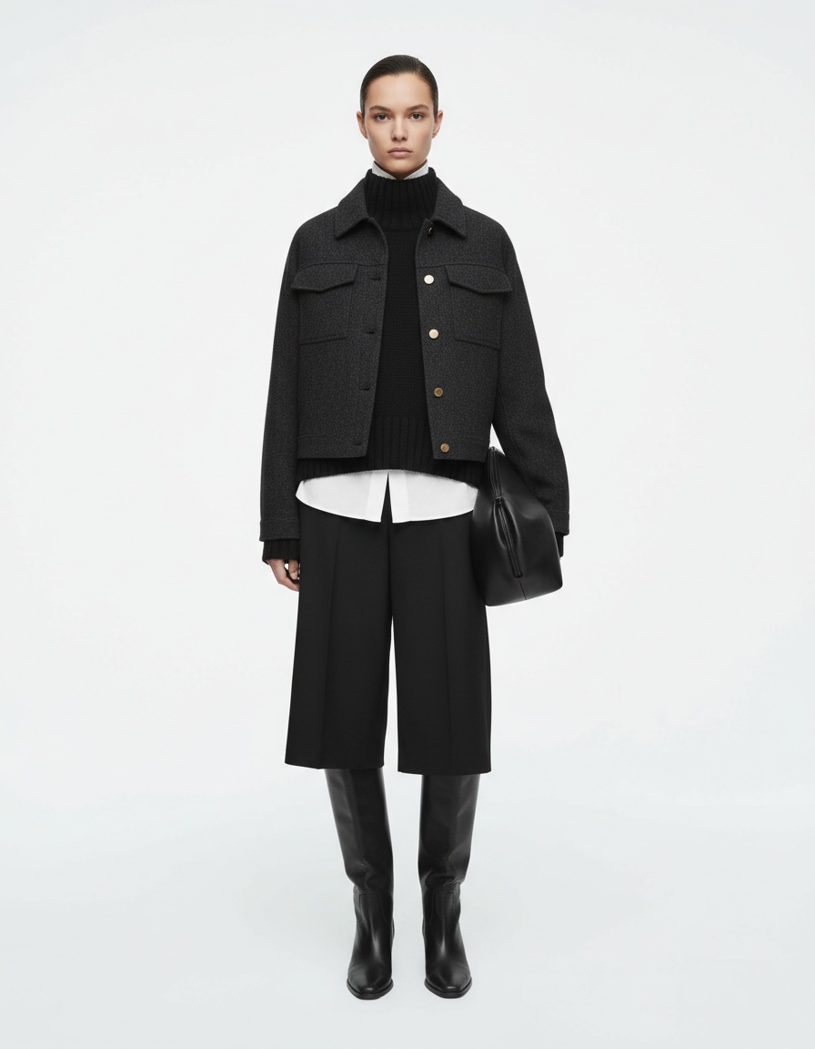 Giacca da donna in tessuto morbido con cerniera - Stile europeo KUN-00081