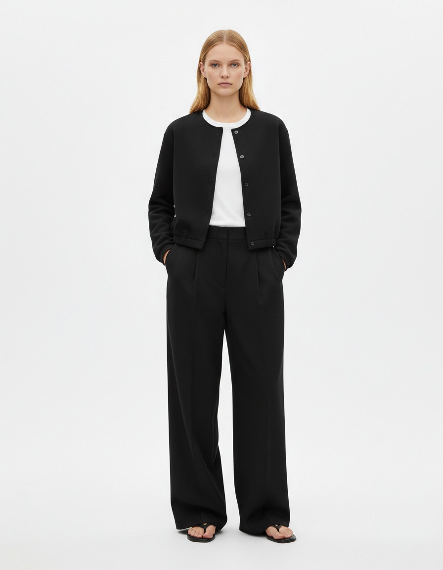 Giacca bomber morbida da donna - Casual Chic KUN-00084