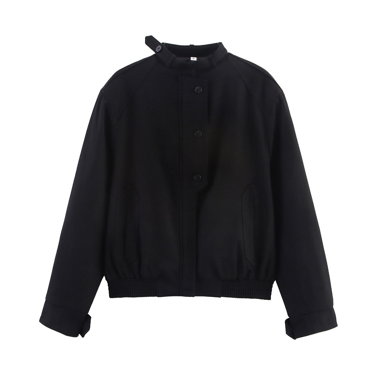 Giacca casual da donna con bottoni - Bicolore oversize KUN-00087